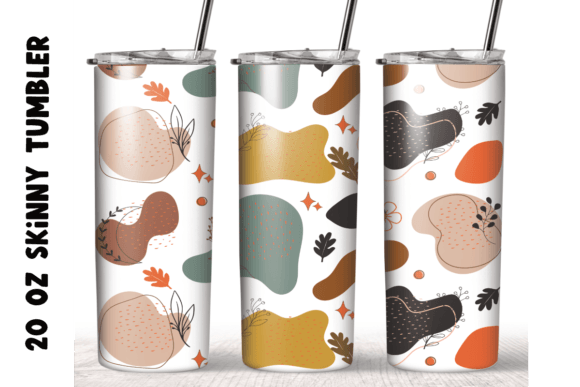 Bohemian Flower Tumbler Wrap: Graphics for Crafts