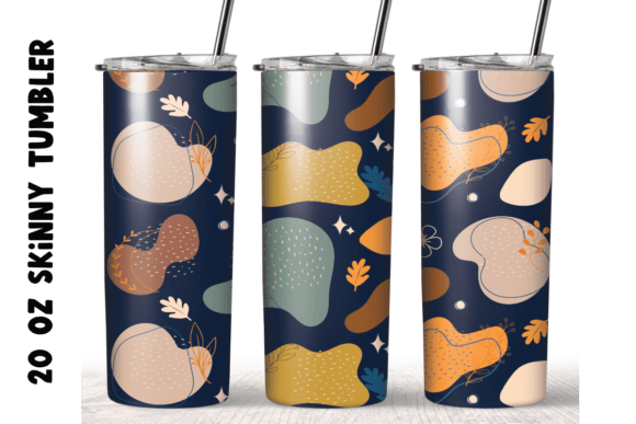 Boho Aesthetic Retro Tumbler Graphics for Crafts