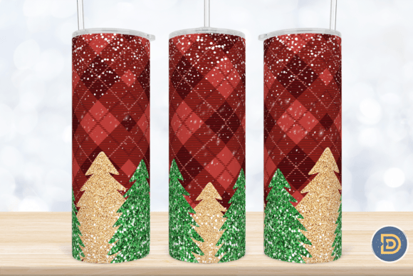 Christmas Buffalo Snow 20Oz Tumbler PNG — Graphics for Crafts