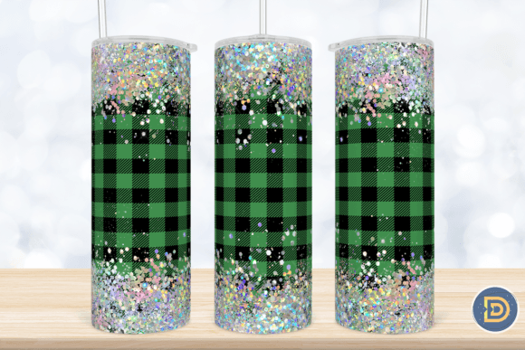 Christmas Holographic Glitter Tumbler Graphics for Crafts