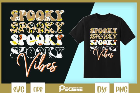 Spooky Vibes Western Halloween SVG: Crafts & Graphics for Local Brands